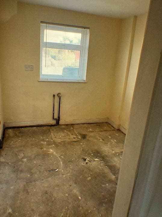 After: the same white goods disposal job once cleared