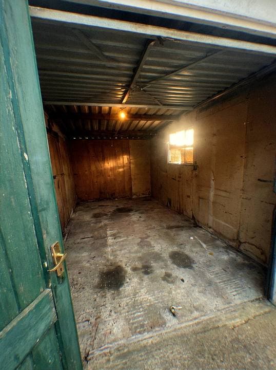 After: the same garage clearance job once cleared
